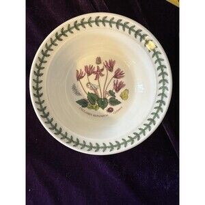 PORTMEIRION BOTANIC GARDEN 6.5" CEREAL SOUP BOWL Cyclamen Susan Williams Ellis